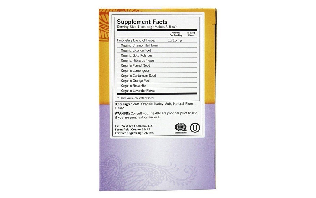 Yogi Calming Tea - Eases Milk Tension   Box  16 pcs